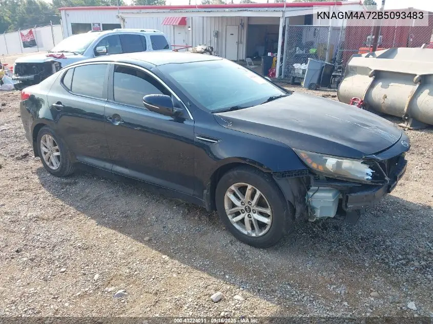 KNAGM4A72B5093483 2011 Kia Optima Lx