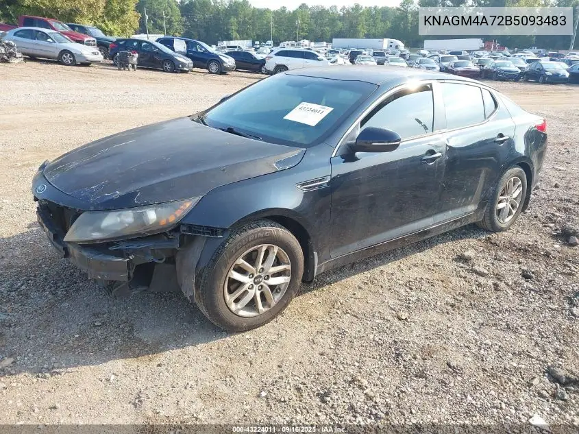 KNAGM4A72B5093483 2011 Kia Optima Lx