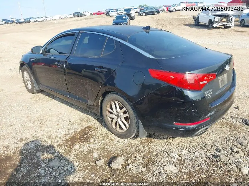 KNAGM4A72B5093483 2011 Kia Optima Lx