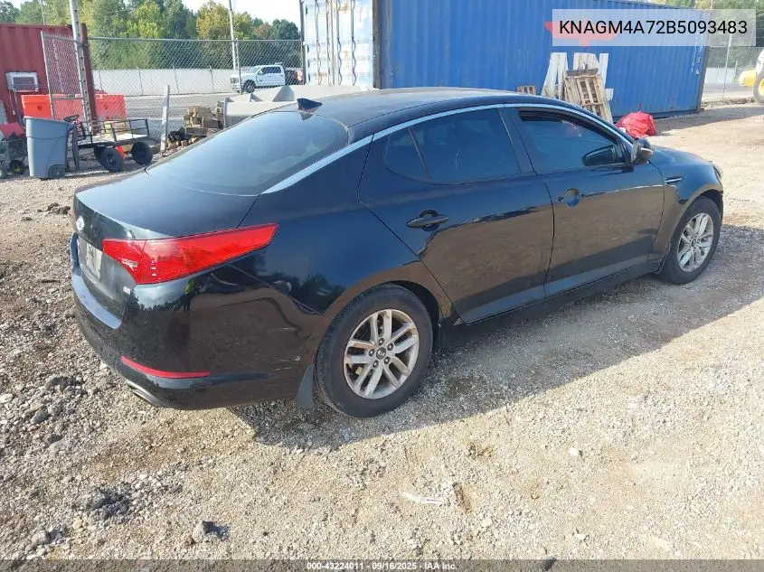 KNAGM4A72B5093483 2011 Kia Optima Lx