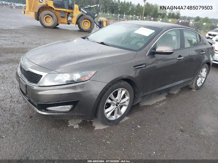 2011 Kia Optima Ex VIN: KNAGN4A74B5079503 Lot: 45633494