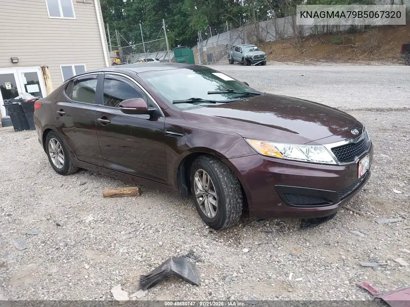 2011 Kia Optima Lx VIN: KNAGM4A79B5067320 Lot: 45680747