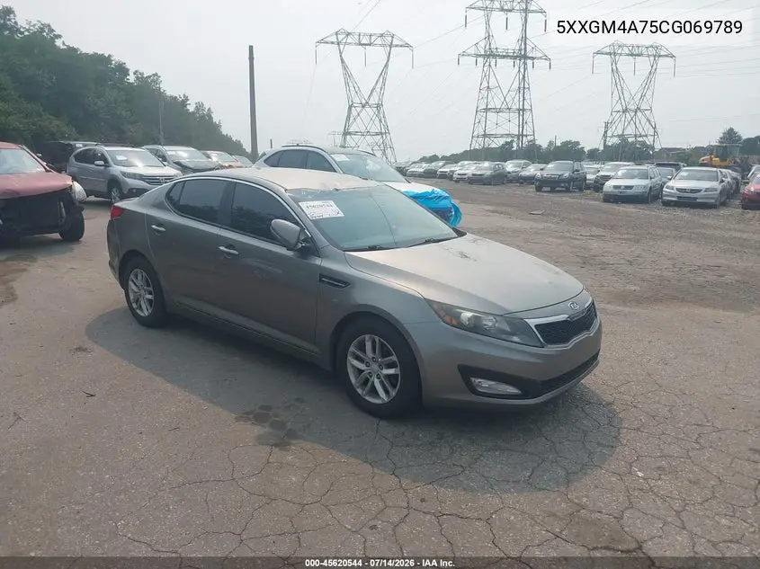 2012 Kia Optima Lx VIN: 5XXGM4A75CG069789 Lot: 45620544