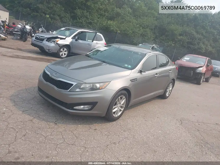 2012 Kia Optima Lx VIN: 5XXGM4A75CG069789 Lot: 45620544