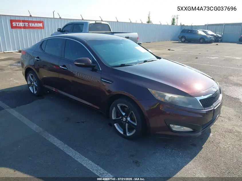 2012 Kia Optima Lx VIN: 5XXGM4A73CG037696 Lot: 45687743