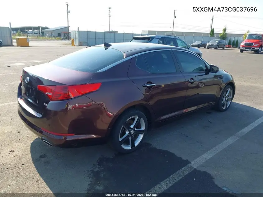 2012 Kia Optima Lx VIN: 5XXGM4A73CG037696 Lot: 45687743