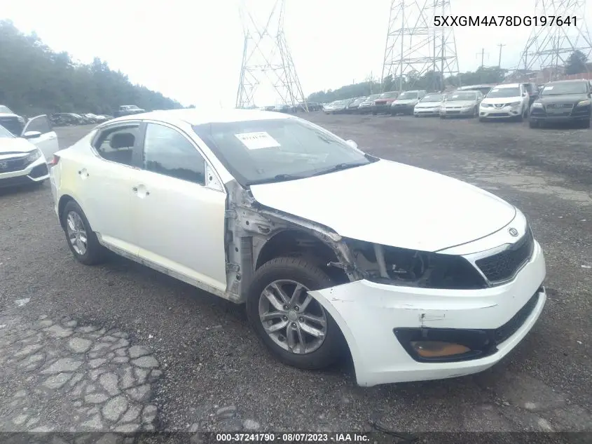 5XXGM4A78DG197641 2013 Kia Optima Lx
