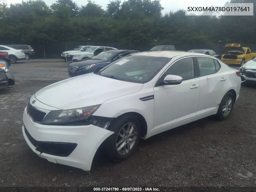 5XXGM4A78DG197641 2013 Kia Optima Lx