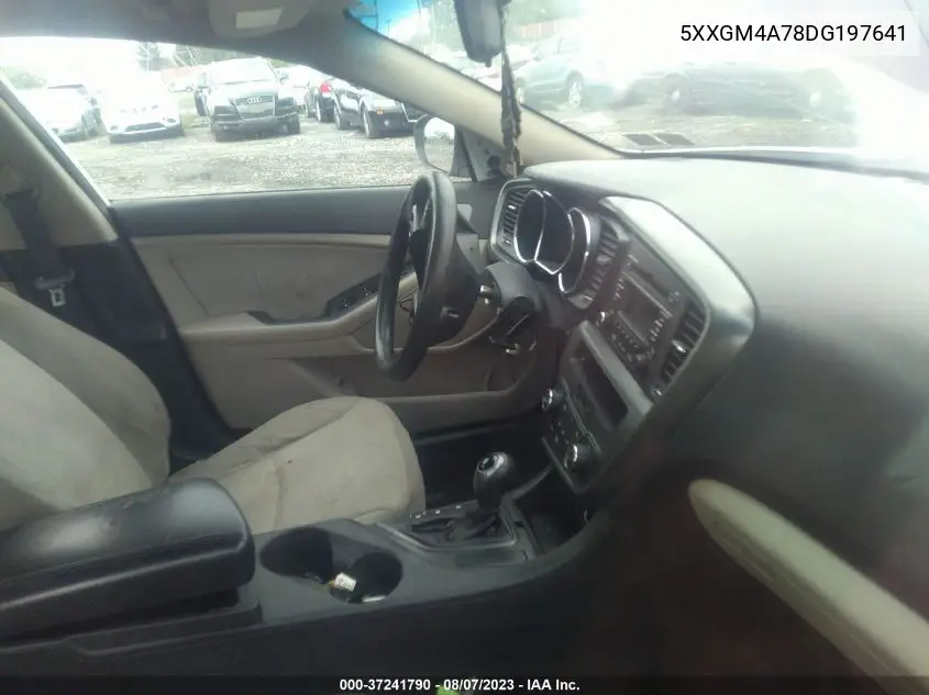 5XXGM4A78DG197641 2013 Kia Optima Lx
