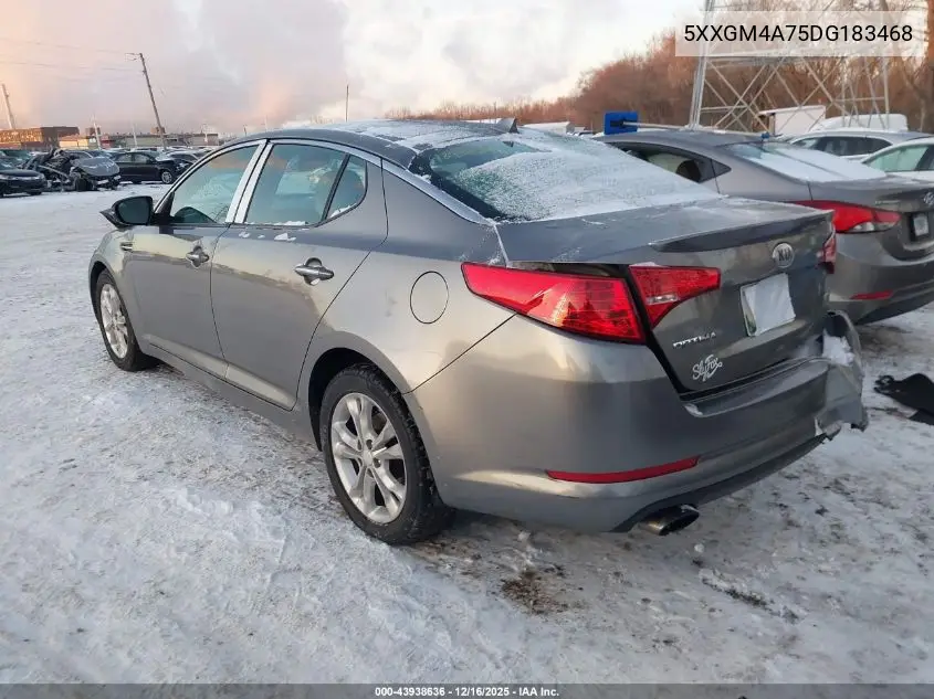5XXGM4A75DG183468 2013 Kia Optima Lx