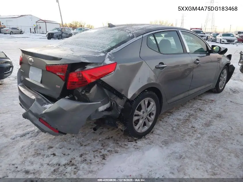 5XXGM4A75DG183468 2013 Kia Optima Lx