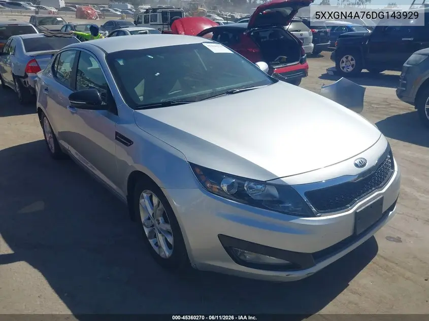 2013 Kia Optima Ex VIN: 5XXGN4A76DG143929 Lot: 45360270