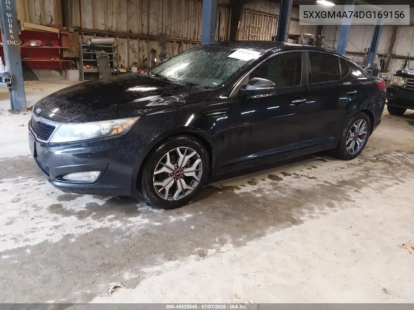 2013 Kia Optima Lx VIN: 5XXGM4A74DG169156 Lot: 45525046