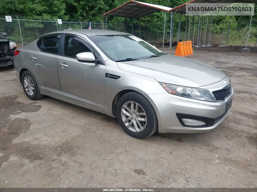 2013 Kia Optima Lx VIN: KNAGM4A76D5390503 Lot: 45575559