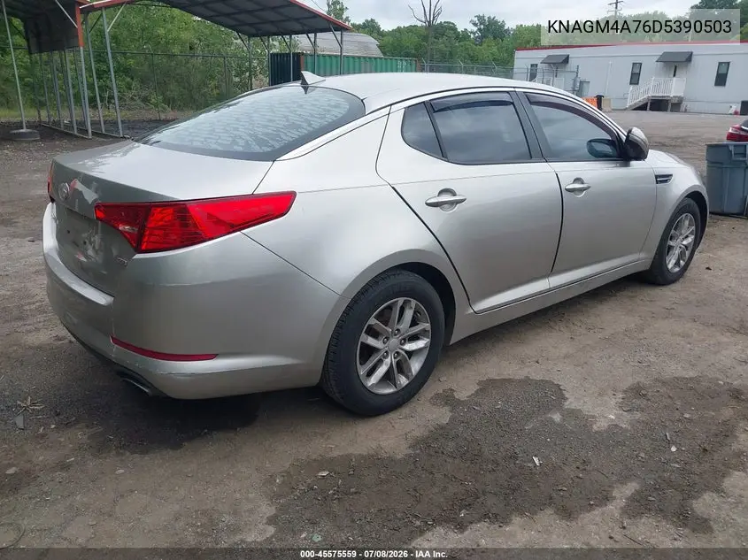 2013 Kia Optima Lx VIN: KNAGM4A76D5390503 Lot: 45575559