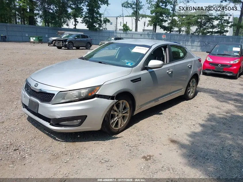 2013 Kia Optima Ex VIN: 5XXGN4A73DG245043 Lot: 45669573