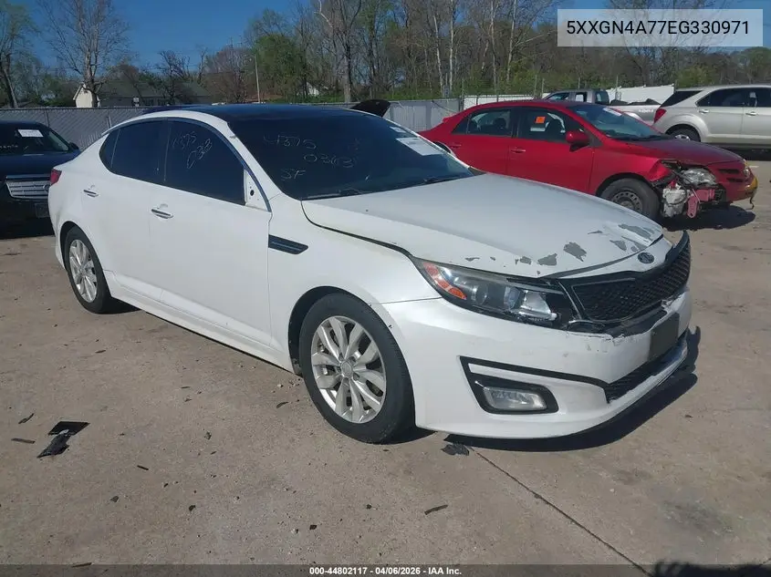 5XXGN4A77EG330971 2014 Kia Optima Ex