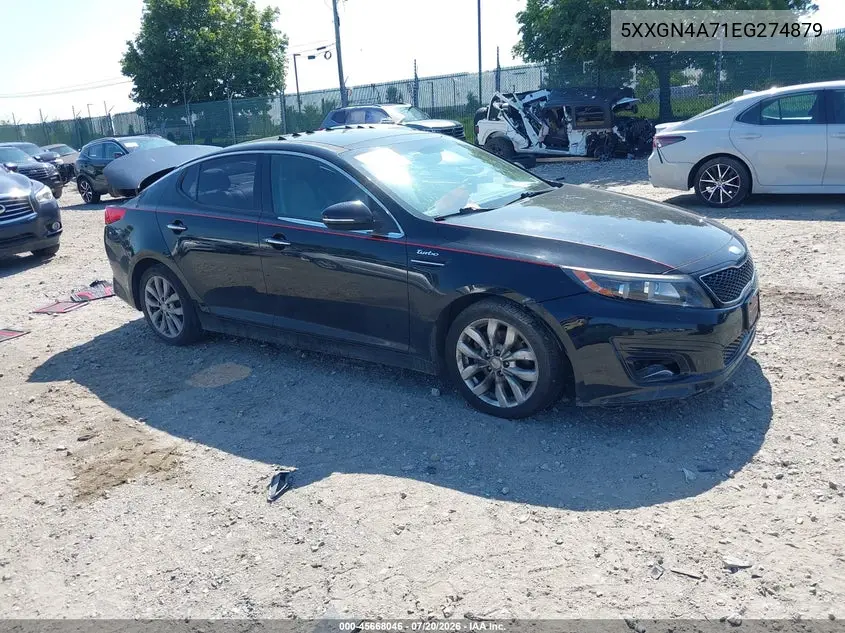 2014 Kia Optima Ex VIN: 5XXGN4A71EG274879 Lot: 45668046