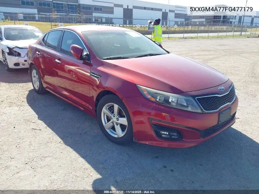 5XXGM4A77FG477179 2015 Kia Optima Lx