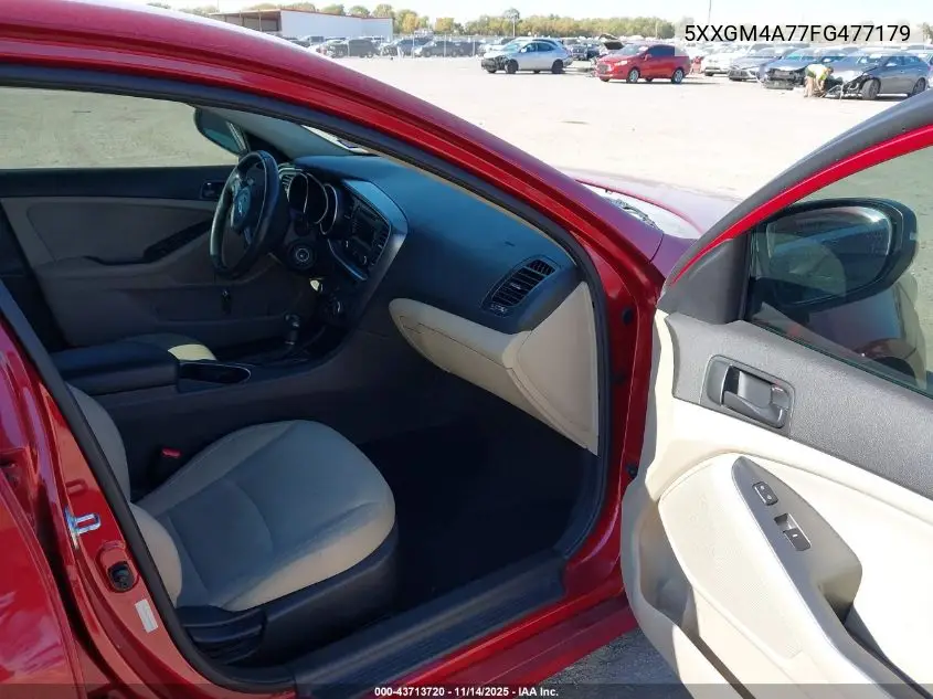 5XXGM4A77FG477179 2015 Kia Optima Lx