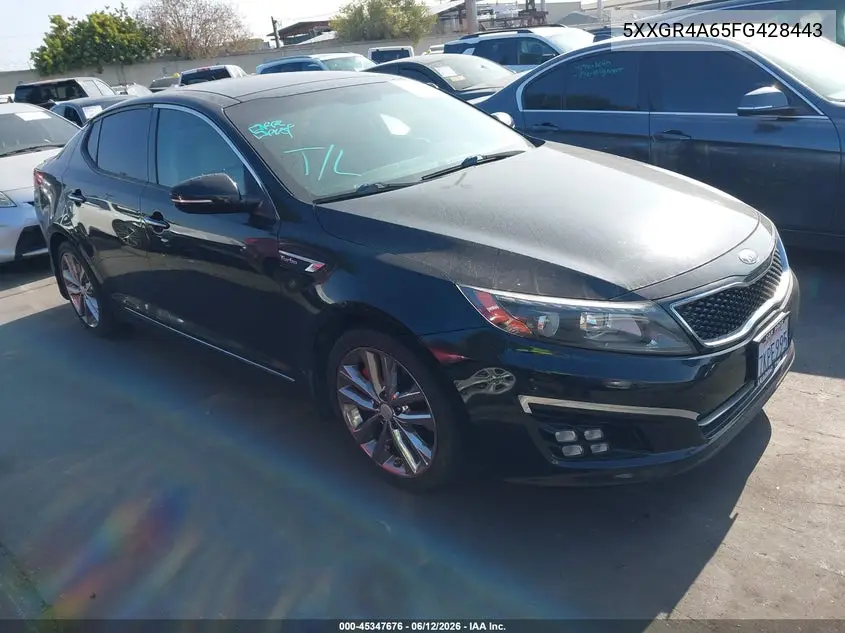 2015 Kia Optima Sxl Turbo VIN: 5XXGR4A65FG428443 Lot: 45347676