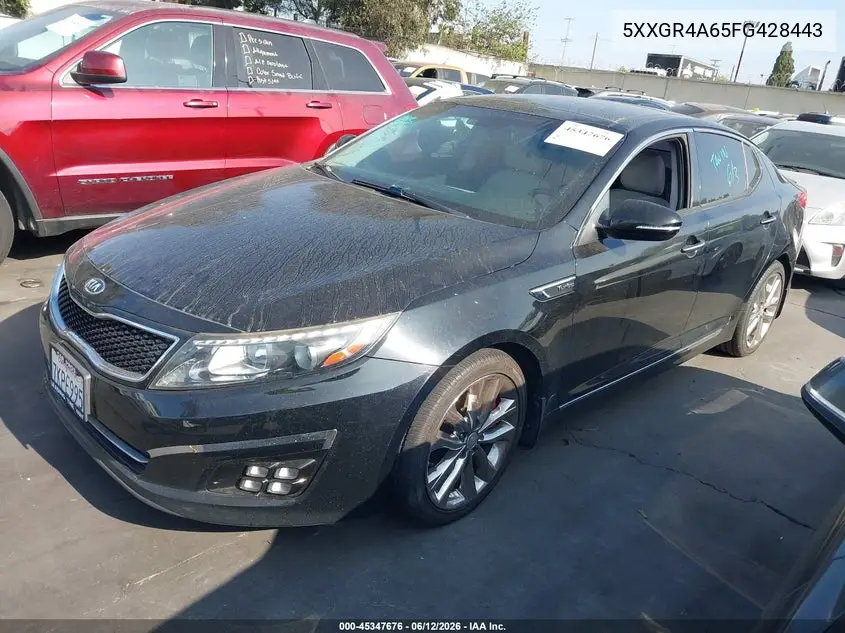 2015 Kia Optima Sxl Turbo VIN: 5XXGR4A65FG428443 Lot: 45347676