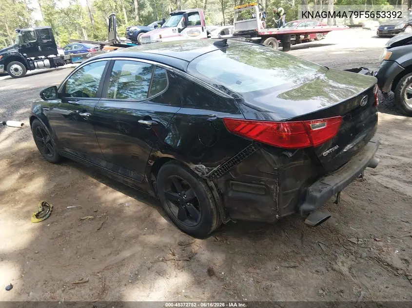 2015 Kia Optima Lx VIN: KNAGM4A79F5653392 Lot: 45372752