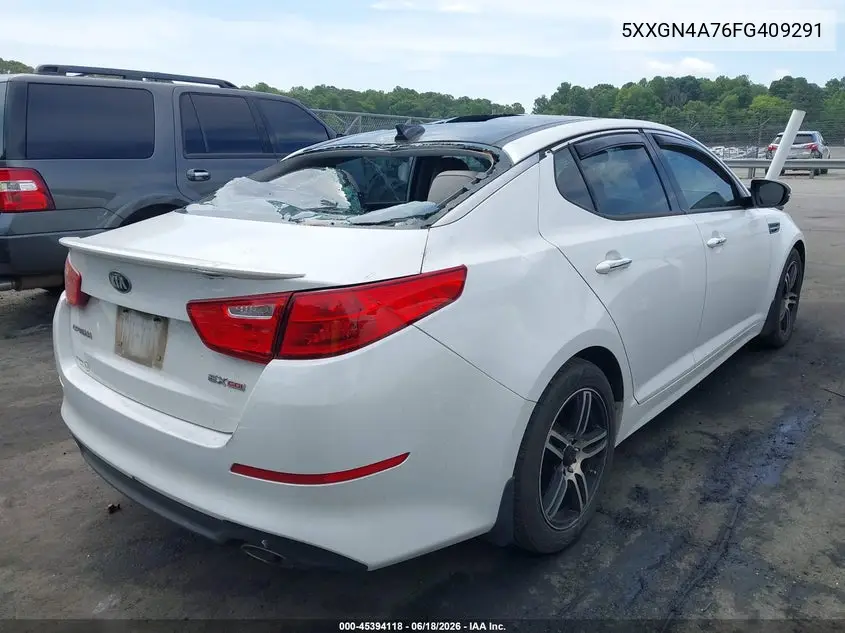2015 Kia Optima Ex VIN: 5XXGN4A76FG409291 Lot: 45394118