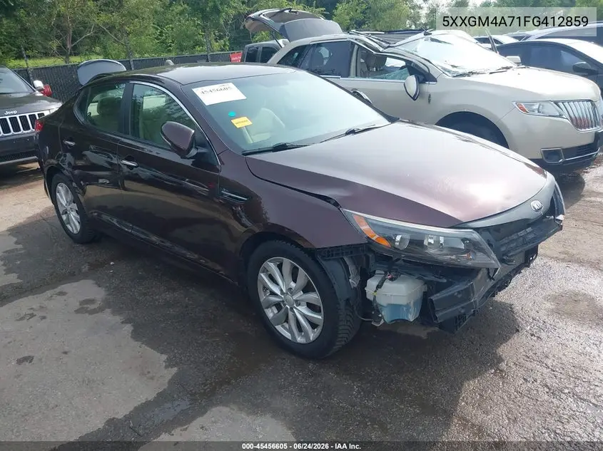 5XXGM4A71FG412859 2015 Kia Optima Lx