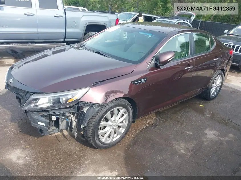 5XXGM4A71FG412859 2015 Kia Optima Lx