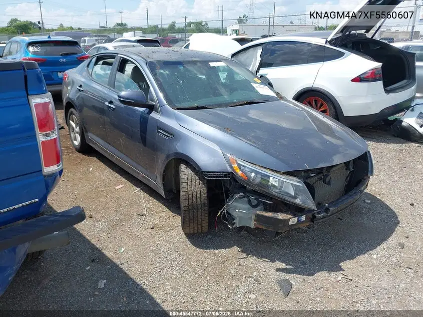 2015 Kia Optima Lx VIN: KNAGM4A7XF5560607 Lot: 45547772