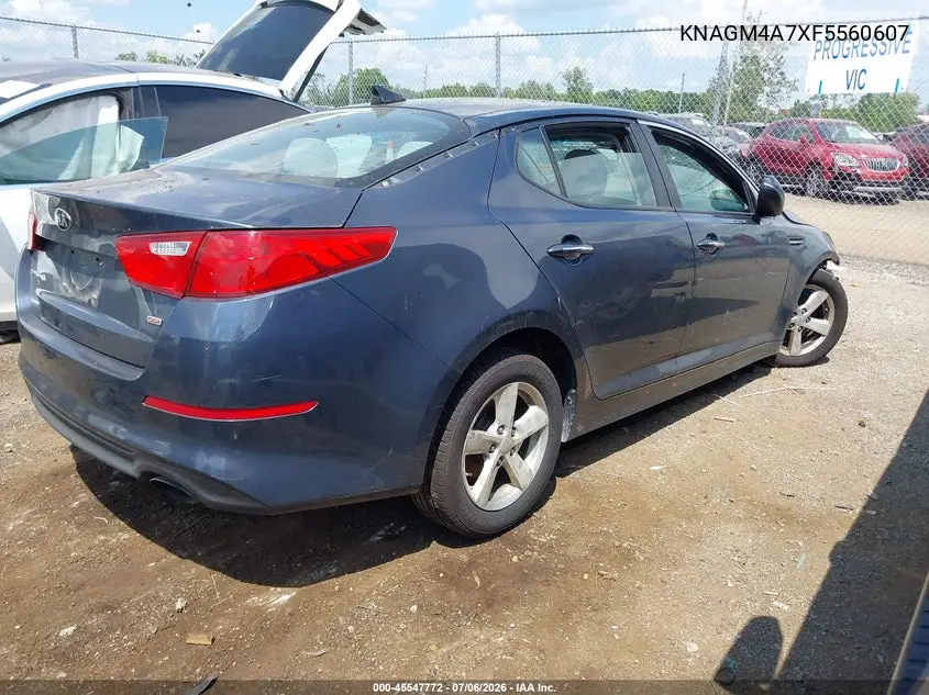 2015 Kia Optima Lx VIN: KNAGM4A7XF5560607 Lot: 45547772