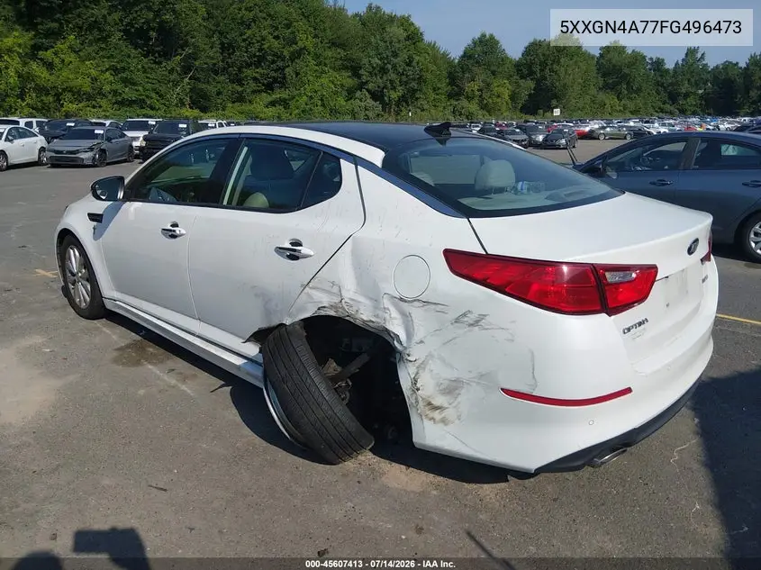 2015 Kia Optima Ex VIN: 5XXGN4A77FG496473 Lot: 45607413