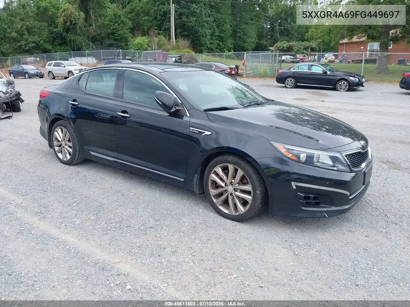 2015 Kia Optima Sxl Turbo VIN: 5XXGR4A69FG449697 Lot: 45611803