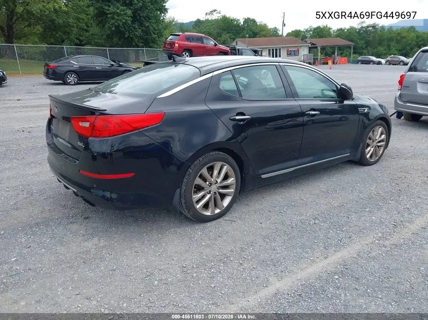 2015 Kia Optima Sxl Turbo VIN: 5XXGR4A69FG449697 Lot: 45611803