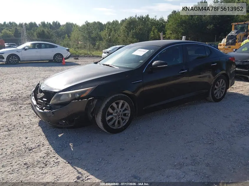 2015 Kia Optima Lx VIN: KNAGM4A78F5613952 Lot: 45666940