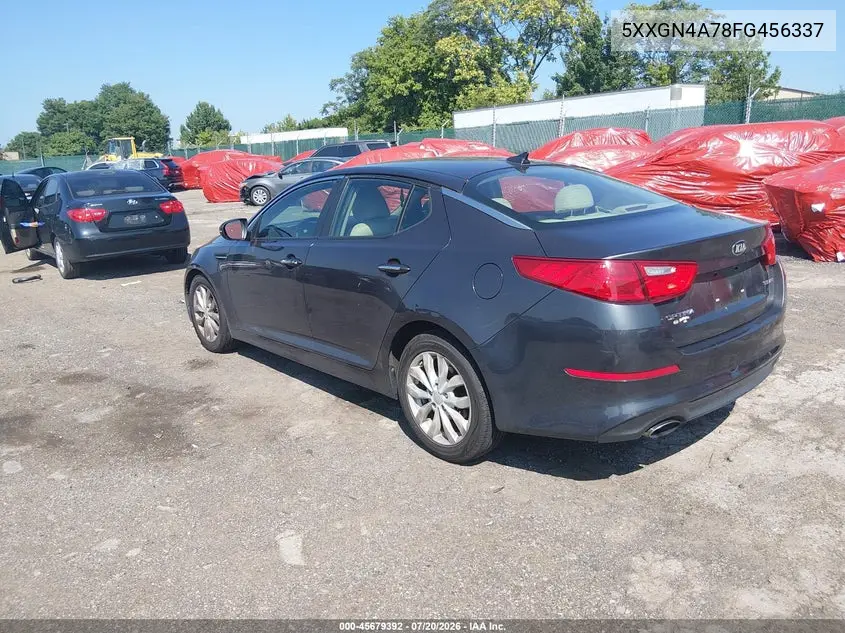 2015 Kia Optima Ex VIN: 5XXGN4A78FG456337 Lot: 45679392