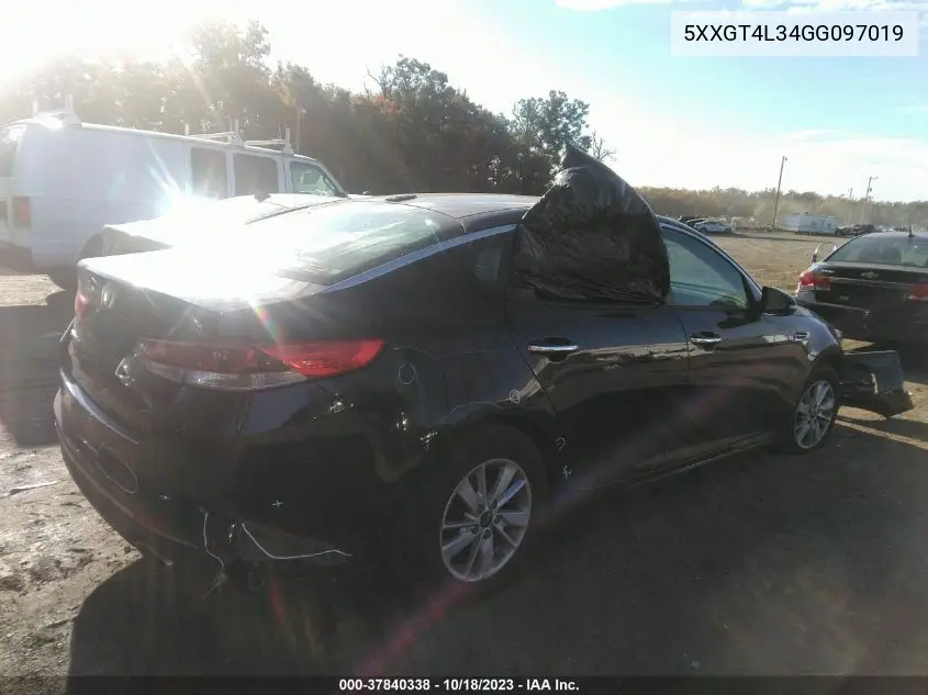 5XXGT4L34GG097019 2016 Kia Optima Lx