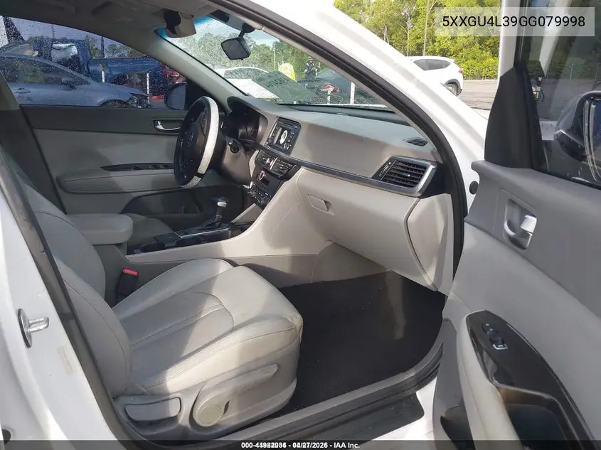 5XXGU4L39GG079998 2016 Kia Optima Ex