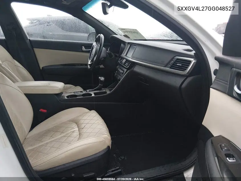 2016 Kia Optima Sxl Turbo VIN: 5XXGV4L27GG048527 Lot: 45659564