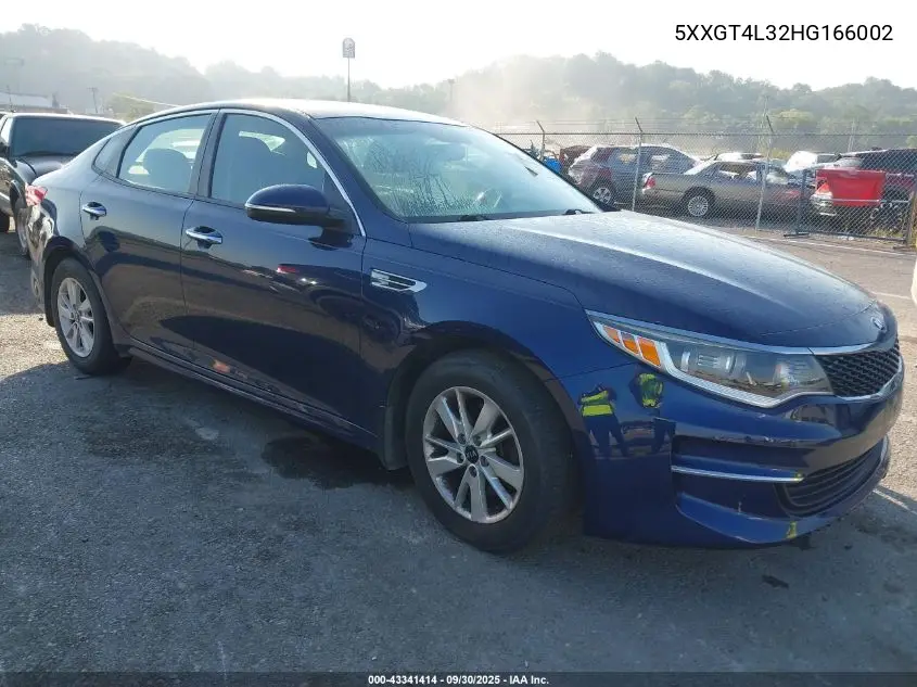 5XXGT4L32HG166002 2017 Kia Optima Lx