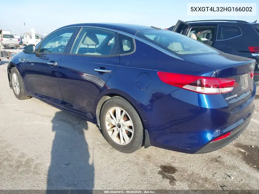 5XXGT4L32HG166002 2017 Kia Optima Lx
