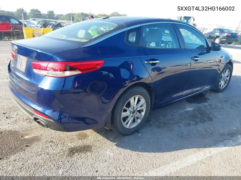 5XXGT4L32HG166002 2017 Kia Optima Lx