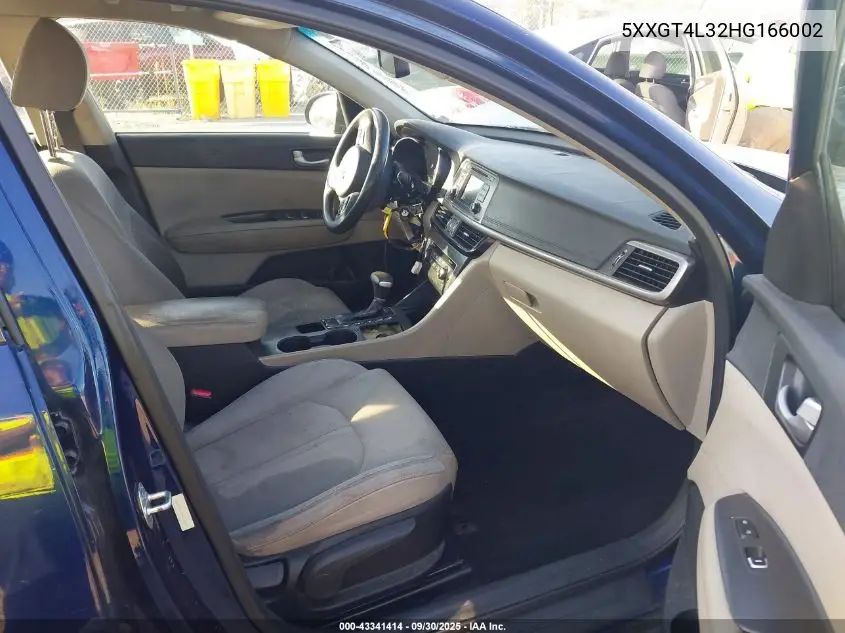 5XXGT4L32HG166002 2017 Kia Optima Lx