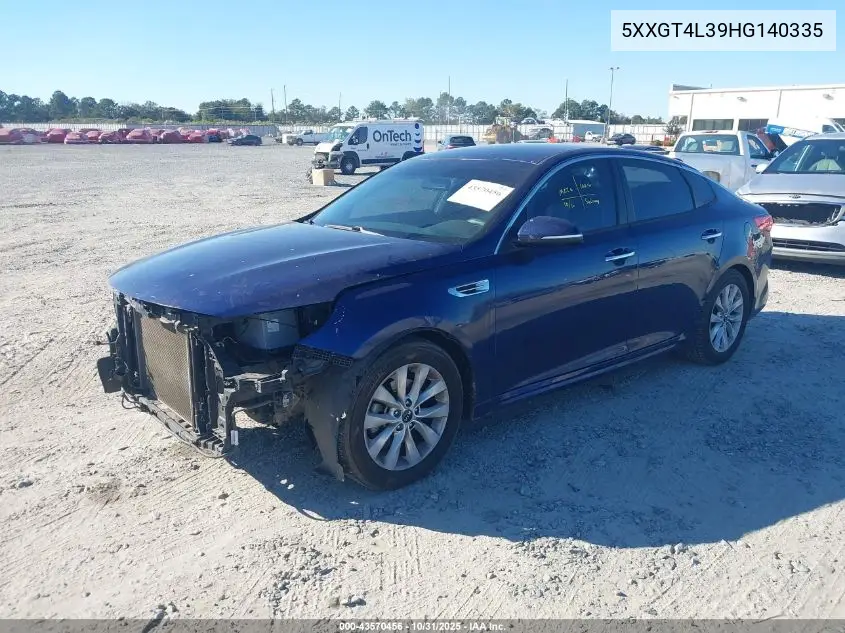 5XXGT4L39HG140335 2017 Kia Optima Lx