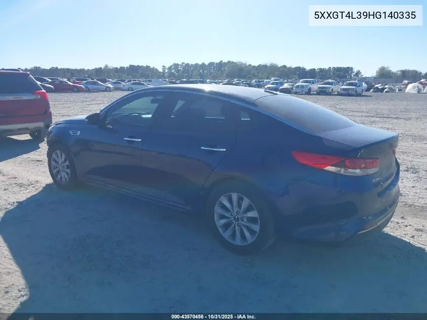 5XXGT4L39HG140335 2017 Kia Optima Lx