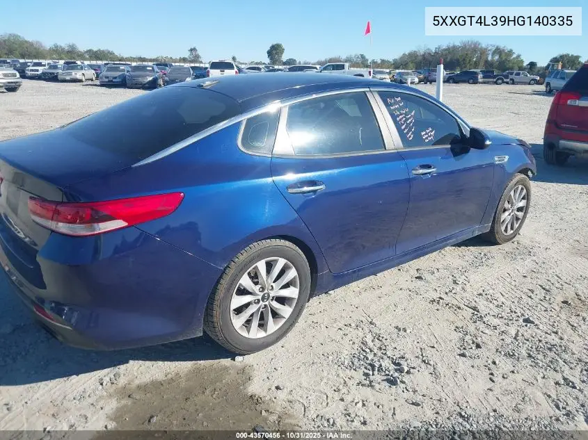 5XXGT4L39HG140335 2017 Kia Optima Lx