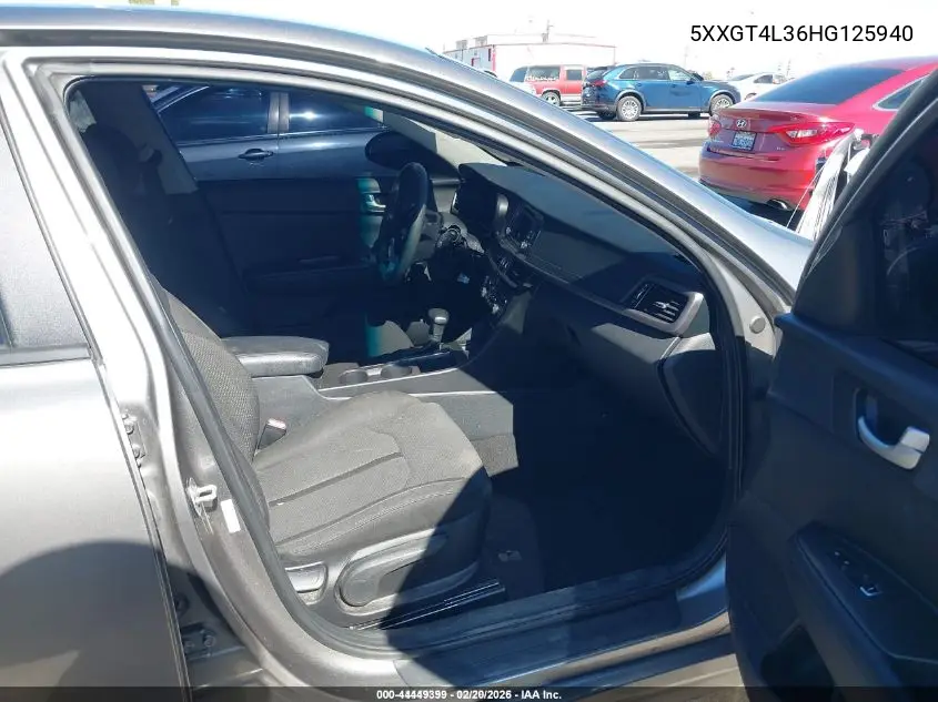 5XXGT4L36HG125940 2017 Kia Optima Lx