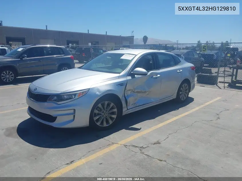 5XXGT4L32HG129810 2017 Kia Optima Lx