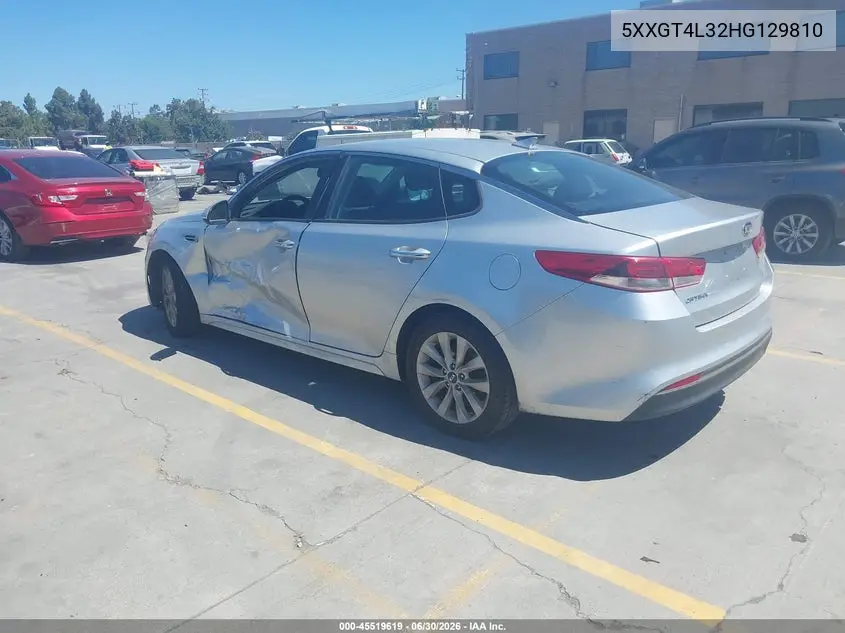 5XXGT4L32HG129810 2017 Kia Optima Lx